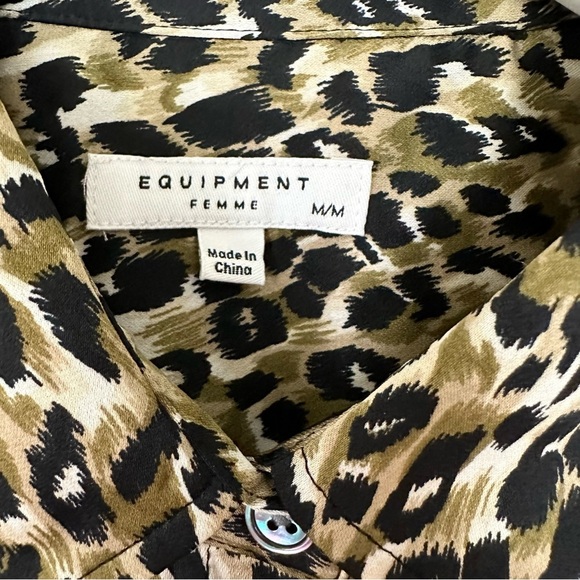 Equipment Brett Shirt - Gris Sables Multi - Picture 6 of 13